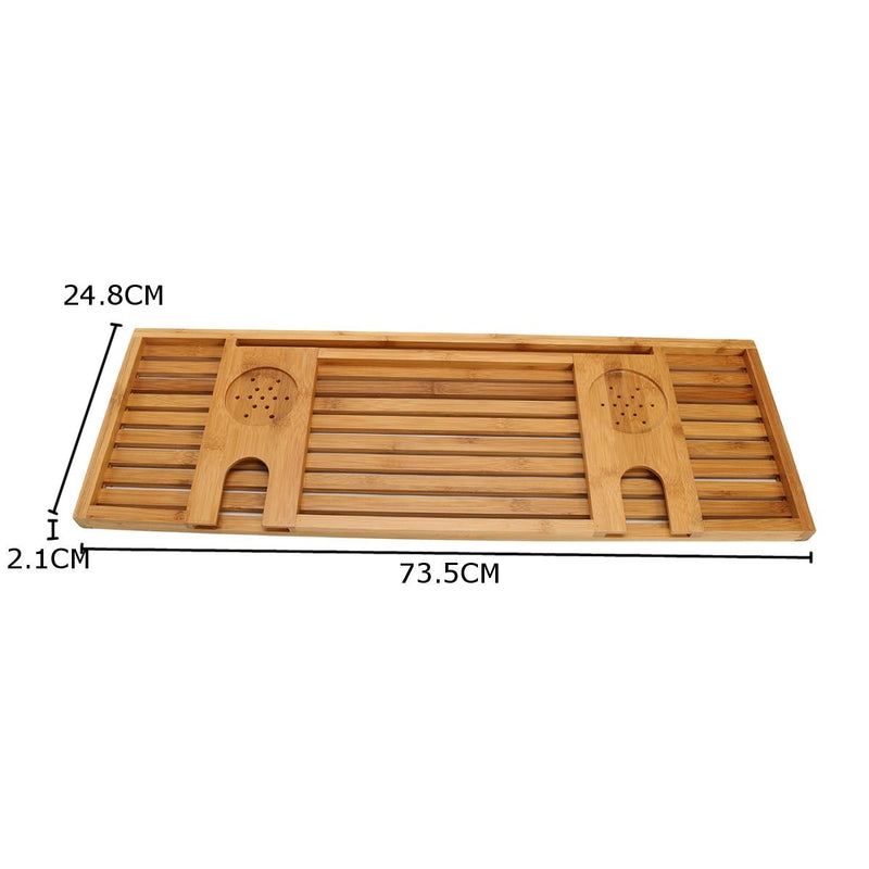 Luxury Bamboo Bathtub Tray