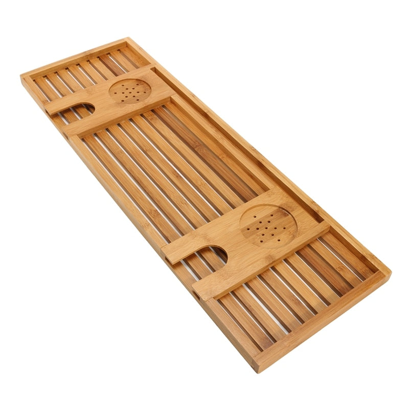 Luxury Bamboo Bathtub Tray