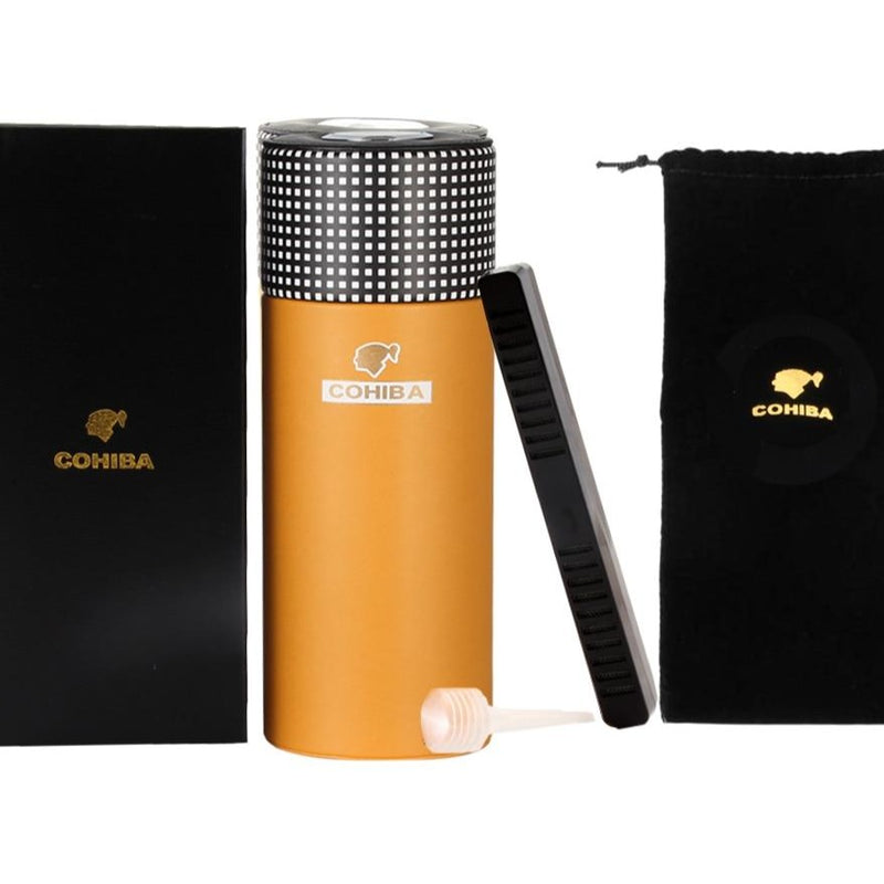 Cylinder Travel Humidor