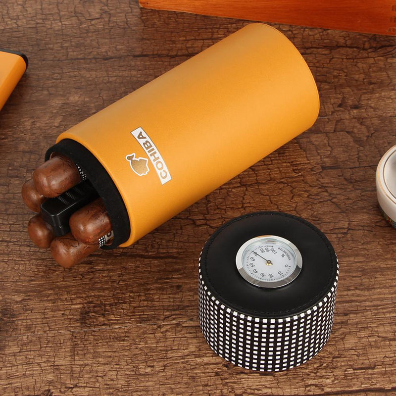 Cylinder Travel Humidor