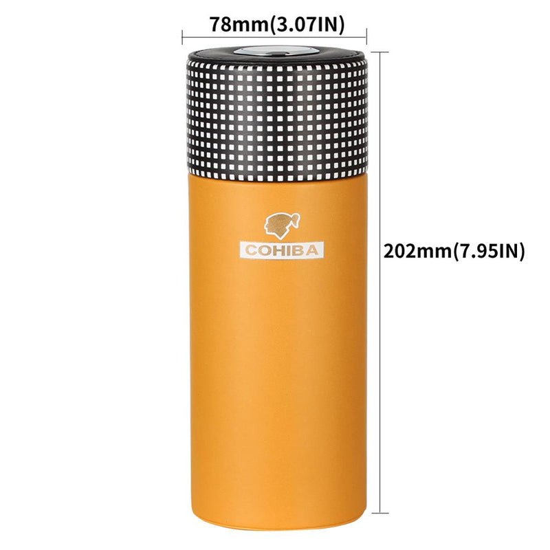 Cylinder Travel Humidor