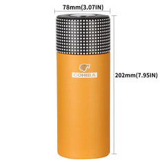 Cylinder Travel Humidor