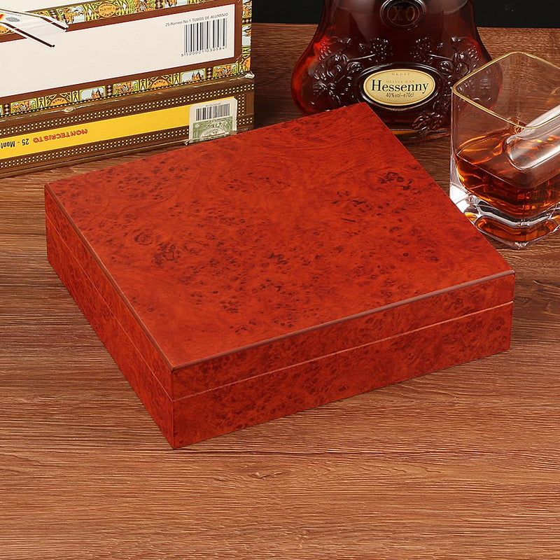 Cedar Wood Humidor with Hygrometer