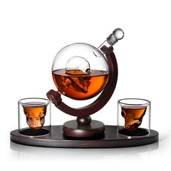 Skull Decanter Set