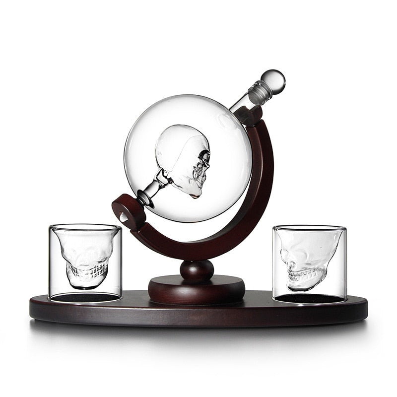 Skull Decanter Set