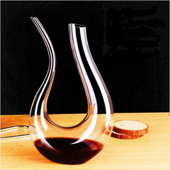 Crystal U-Shaped Decanter 1200ml