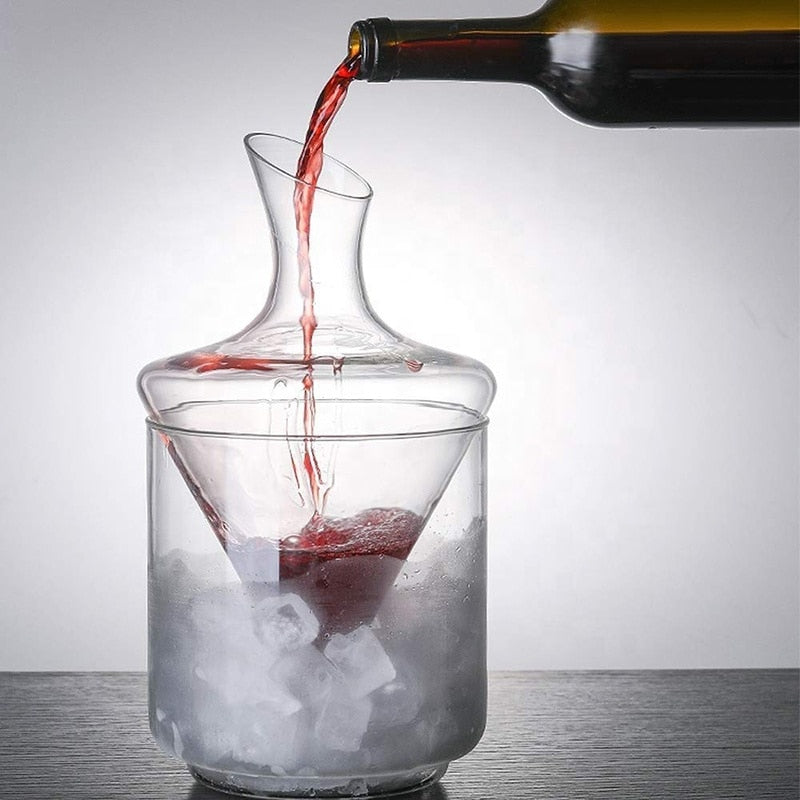 Classic Decanter with Ice Bucket