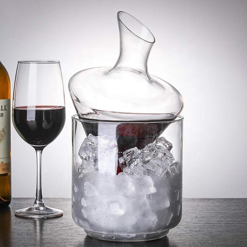 Classic Decanter with Ice Bucket