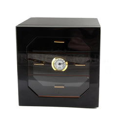 Prestige Cedar Humidor w/ Humidifier Hygrometer