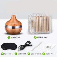 Essential Oil Diffuser and Ultrasonic Air Humidifier