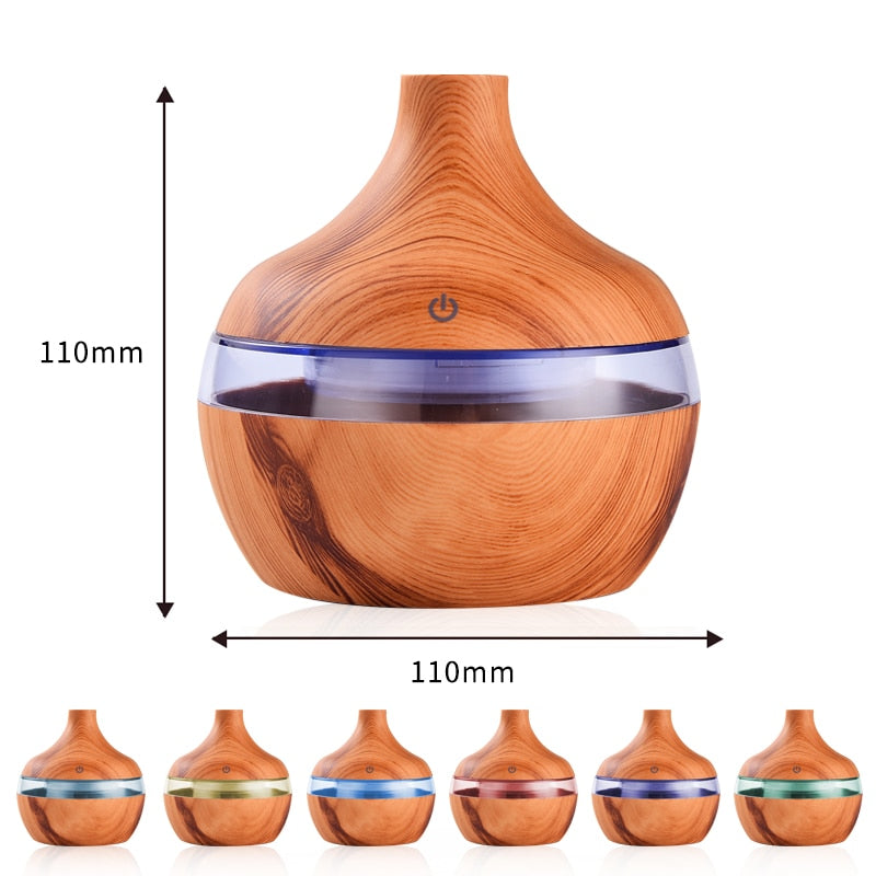 Essential Oil Diffuser and Ultrasonic Air Humidifier